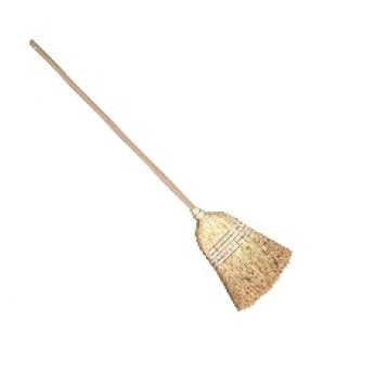 Miotła z kijem słomiana SORGO 1szt /10