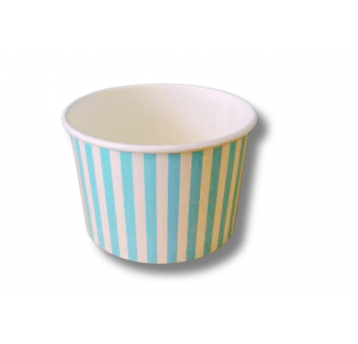 Miseczka papierowa lody 200ml PASKI 50szt /20