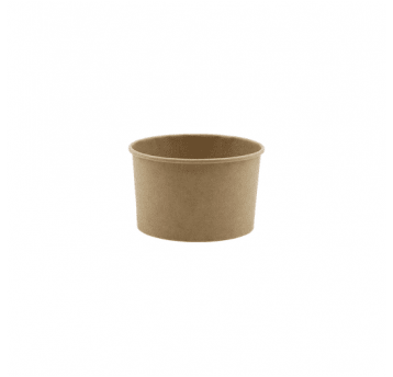 Miseczka papierowa lody 245ml KRAFT 25szt /24