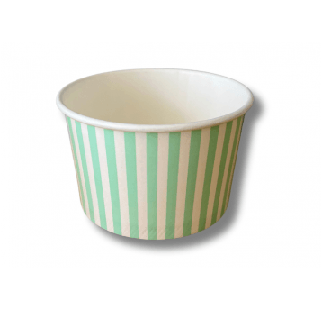 Miseczka papierowa lody 310ml PASKI 50szt /20