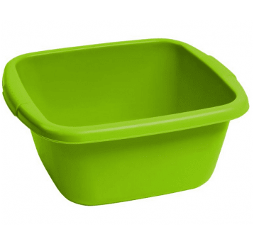 Miska kwadratowa 7L 26,2cm ZIELONA 1szt /22