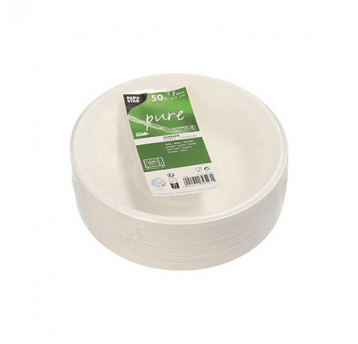 Miska trzcina 680ml PAPSTAR fi19cm 50szt