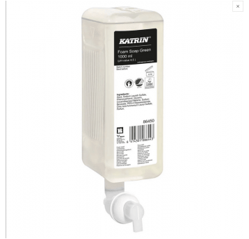Mydło pianka KATRIN GREEN 1L wkład 6szt