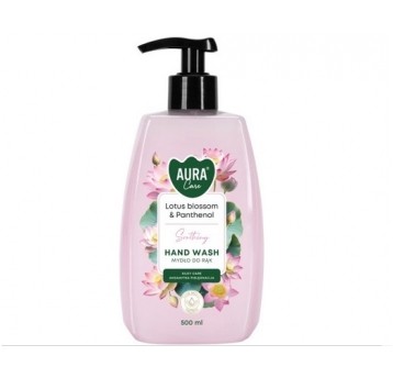 Mydło w płynie Aura 500ml Kwiat lotosu panten pom