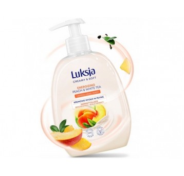 Mydło w płynie LUKSJA 500ml Brzoskwinia POMPKA