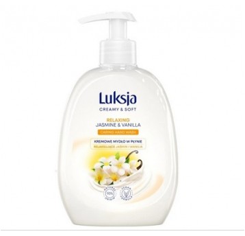 Mydło w płynie LUKSJA 500ml Jaśmin Wanila POMPKA