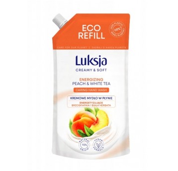 Mydło w płynie LUKSJA 900ML ZAPAS BRZOSKWINIA /6