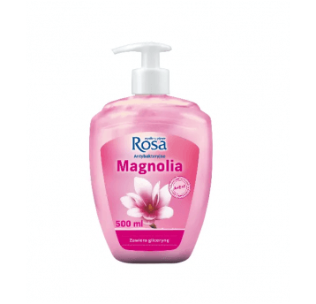 Mydło w płynie ROSA 500ml Magnolia POMPKA róż /18
