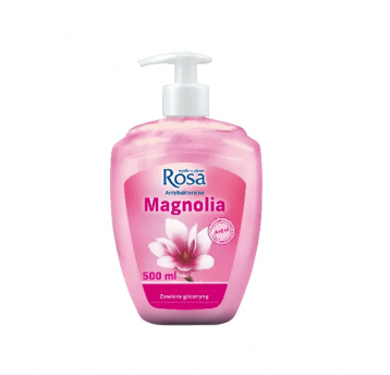 Mydło w płynie ROSA 500ml Magnolia POMPKA róż /18