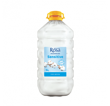 Mydło w płynie ROSA 5L PET BIAŁE Sensitive
