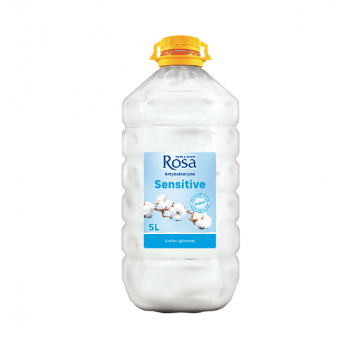 Mydło w płynie ROSA 5L PET BIAŁE Sensitive