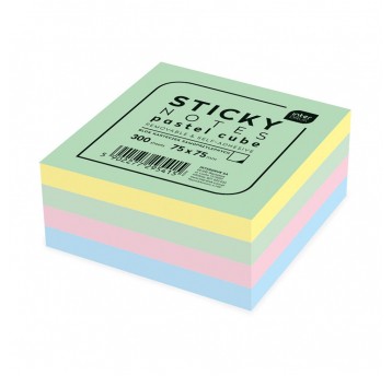 Notes samoprzylepny 75x75 Pastel mix 300k Interdru