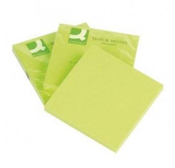 Notes samoprzylepny 76x76 ZIELONY Q-CONNECT