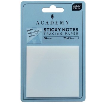 Notes samoprzylepny Academy PRZEŹROCZYSTE FROST