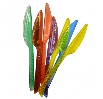 Nóż PS mix kolor 17,5cm 12szt