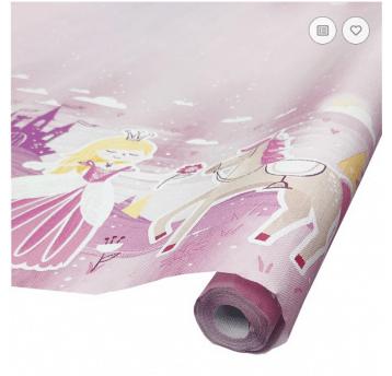 Obrus papier rolka 120cm x 5m Księżniczka