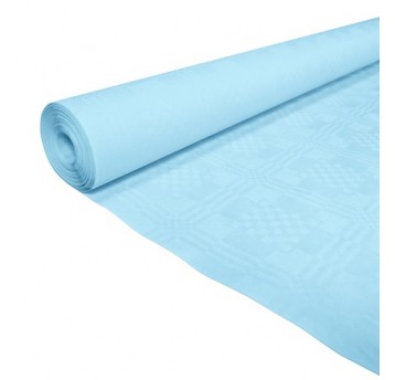 Obrus papier rolka 120cm x 6m BŁEKIT 1szt /30