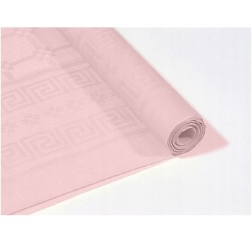 Obrus papier rolka 120cm x 6m RÓŻ JASNY 1szt /30