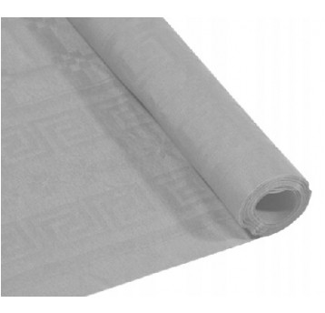 Obrus papier rolka 120cm x 6m SZARY 1szt /30