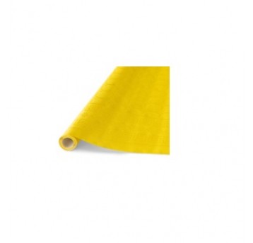 Obrus papier rolka 120cm x 6m ŻÓŁTY CYTRY 1szt /30