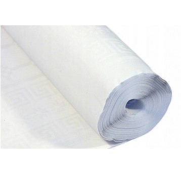Obrus papier rolka MAXI 120cm x 50m BIAŁY 1szt /6