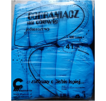 Ochraniacze foliowe na buty CONSORTE 100szt /20