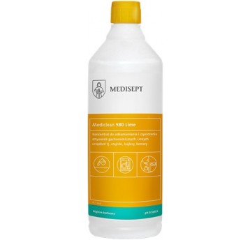 Odkamieniacz MEDICLEAN 580 LIME 1L /12