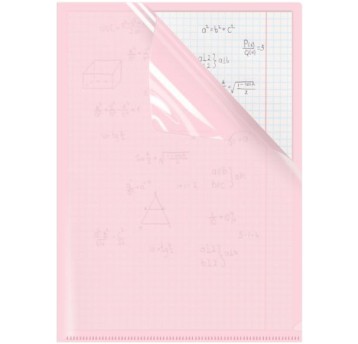 Ofertówka obwoluta typu L BIURFOL pastel różowy