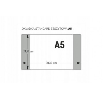 Okładka Biurfol zeszytowa A5 212x303 1szt /50