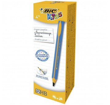 Ołówek trójkątny Niebieski Bic Kids Beginners HB