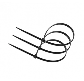 Opaski kablowe trytytka CZARNA 3,6x15cm 100szt