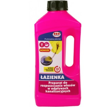 ORO do rur rozpuszczający WŁOSY 800ML RÓŻOWY