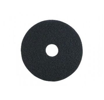 Pad maszynowy CZARNY 17" okrągły