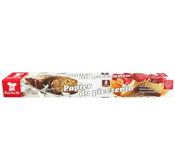 Papier do pieczenia kartonik KUCHCIK 8m 38cm /28