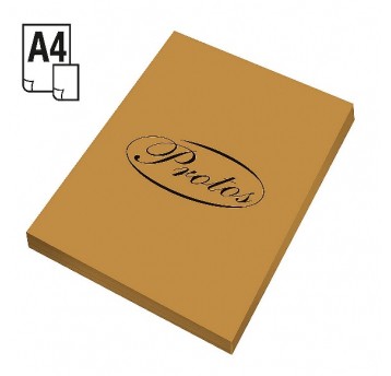 Papier ksero PROTOS A4 160G jasny brąz 50szt