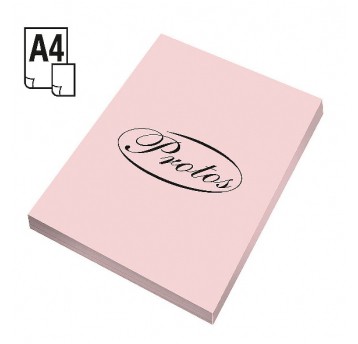 Papier ksero PROTOS A4 160G Jasny RÓŻ 50szt
