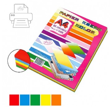 Papier ksero PROTOS A4 160G MIX INTENS 50szt