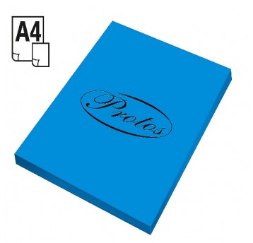 Papier ksero PROTOS A4 160G NIEBIESKI 50szt