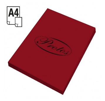 Papier ksero PROTOS A4 170g BORDO 50szt