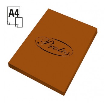Papier ksero Protos A4 80G BRĄZOWY 100szt