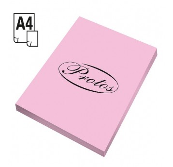 Papier ksero Protos A4 80G Jasny Róż '100'