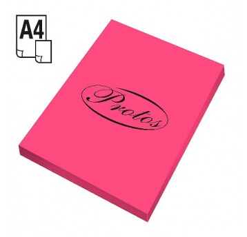Papier ksero Protos A4 80G RÓŻ FLUO 100szt