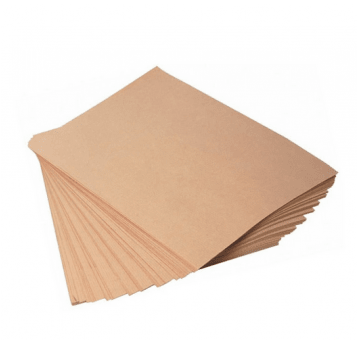Papier pakowy 30x30cm BRĄZ półpergamin 1000szt
