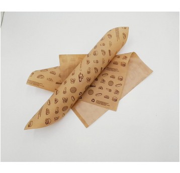 Papier pakowy 35x40cm BRĄZ PE ndr fast food 10kg