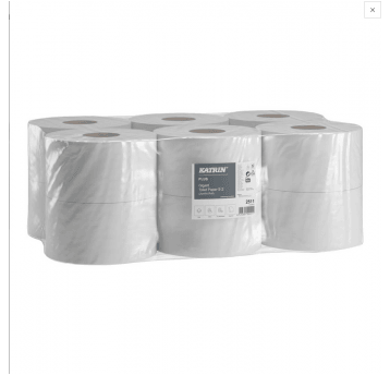 Papier toalet jumbo 2W 100m KATRIN+ GIGANT 12rol