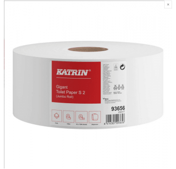 Papier toalet jumbo 2W 150m KATRIN GIGANT 12rol