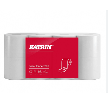 Papier toaletowy 2W KATRIN PLUS 200 23m 8rol /7