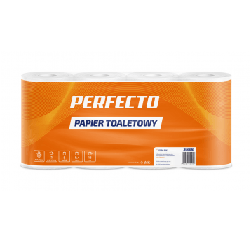 Papier toaletowy 2W PERFECTO 18m celuloza 8rol /7