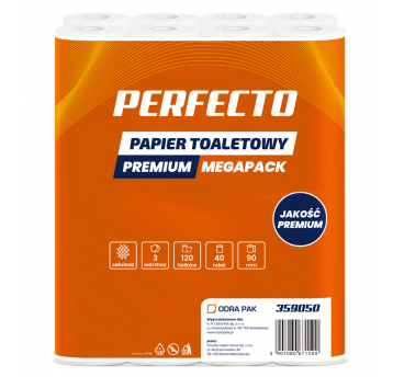 Papier toaletowy 3W PERFECTO MEGA 40rol /3