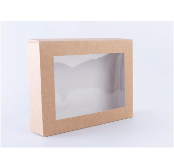 Papierowe pudełko okienko SUSHI 19x13x5cm 100szt